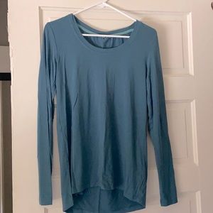 W’s Small Blue, Free Fly Long Sleeve
